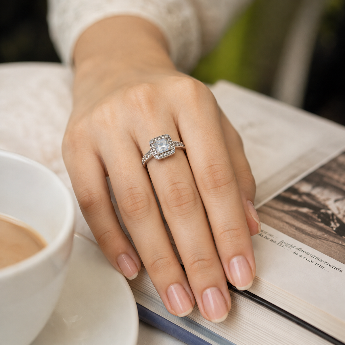 Lumière Halo Ring