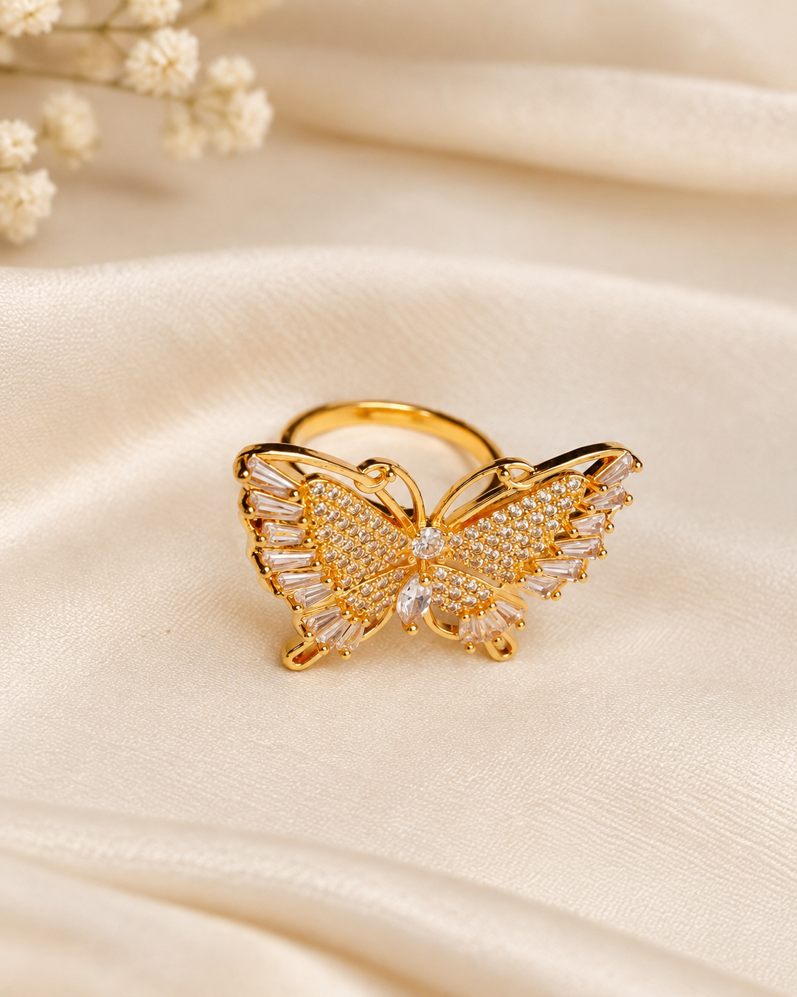 Aurelia Butterfly Ring
