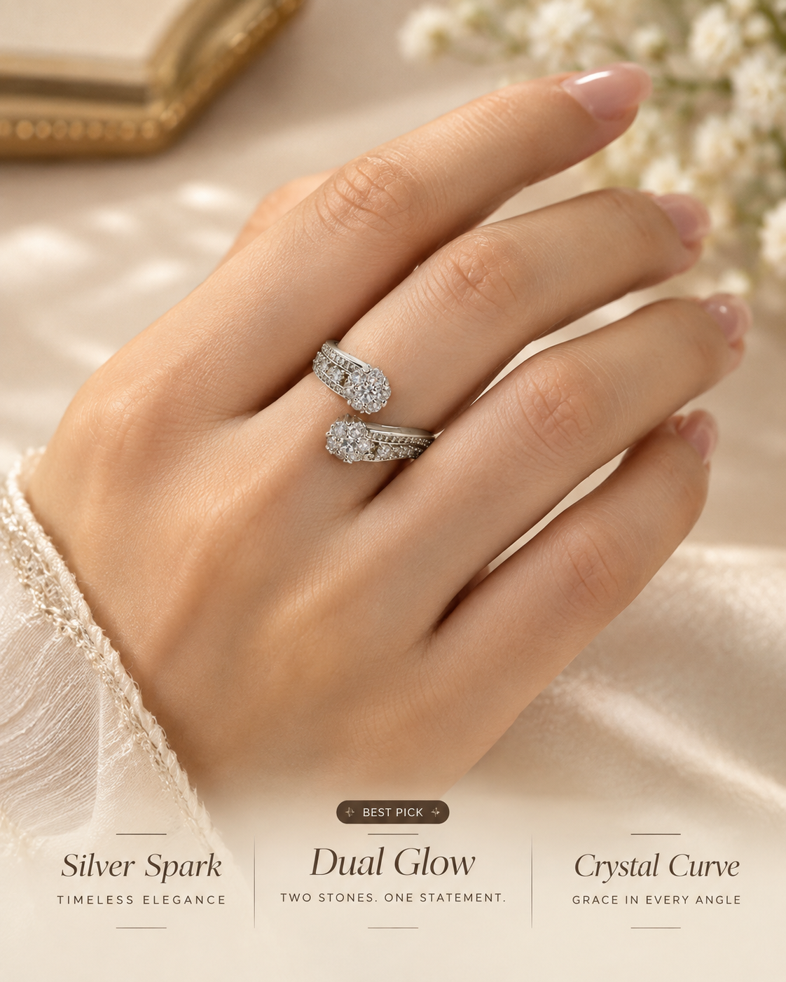 Celestia Duo Ring