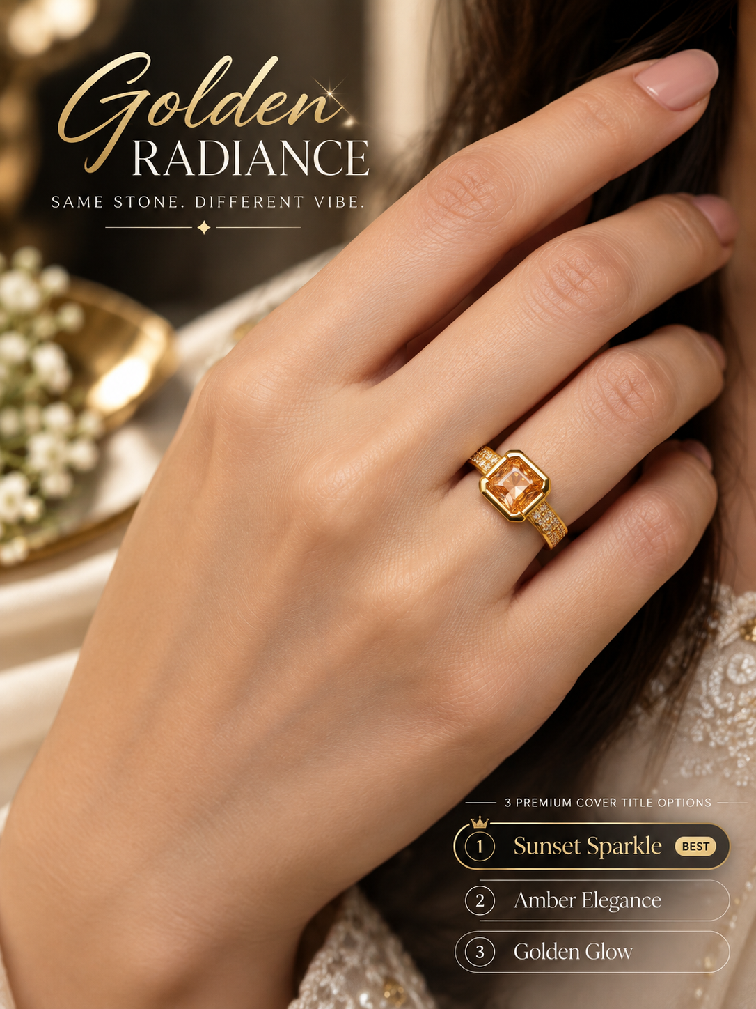 Solara Cushion Ring