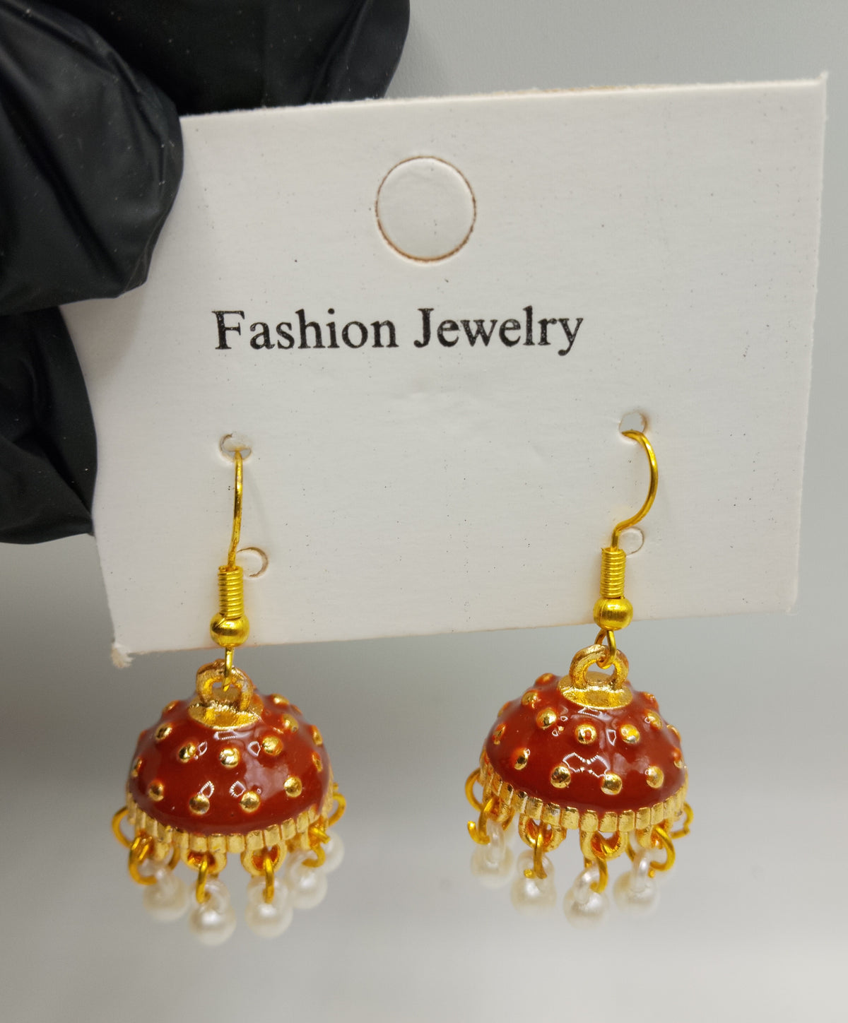 NOORÉ Meenakari Jhumka