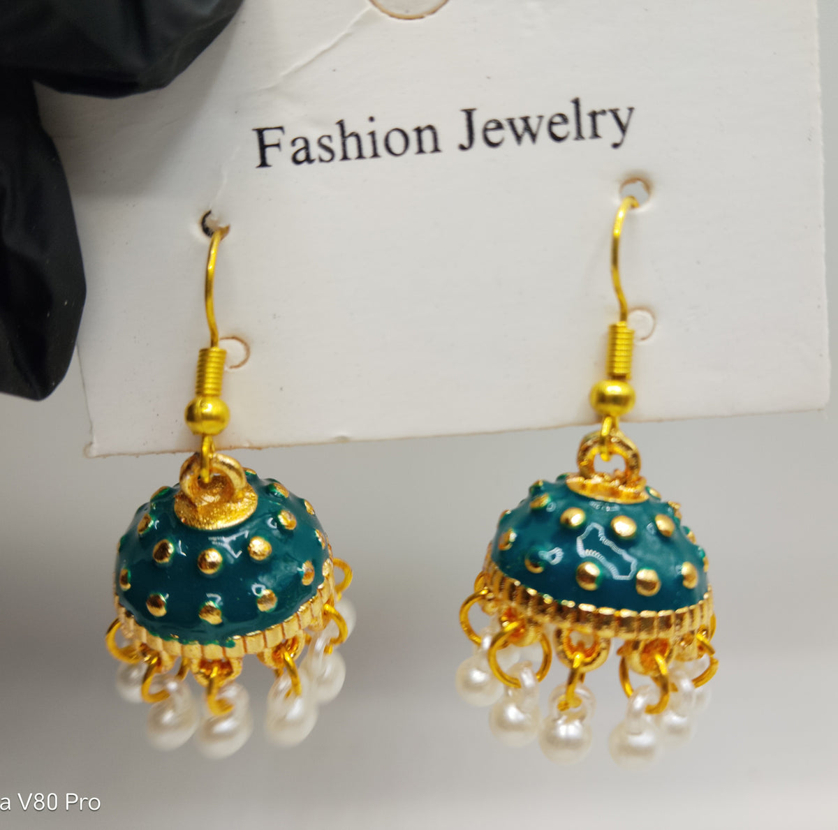 NOORÉ Meenakari Jhumka