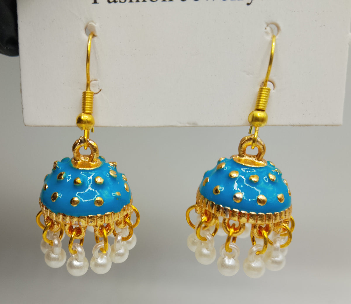 NOORÉ Meenakari Jhumka