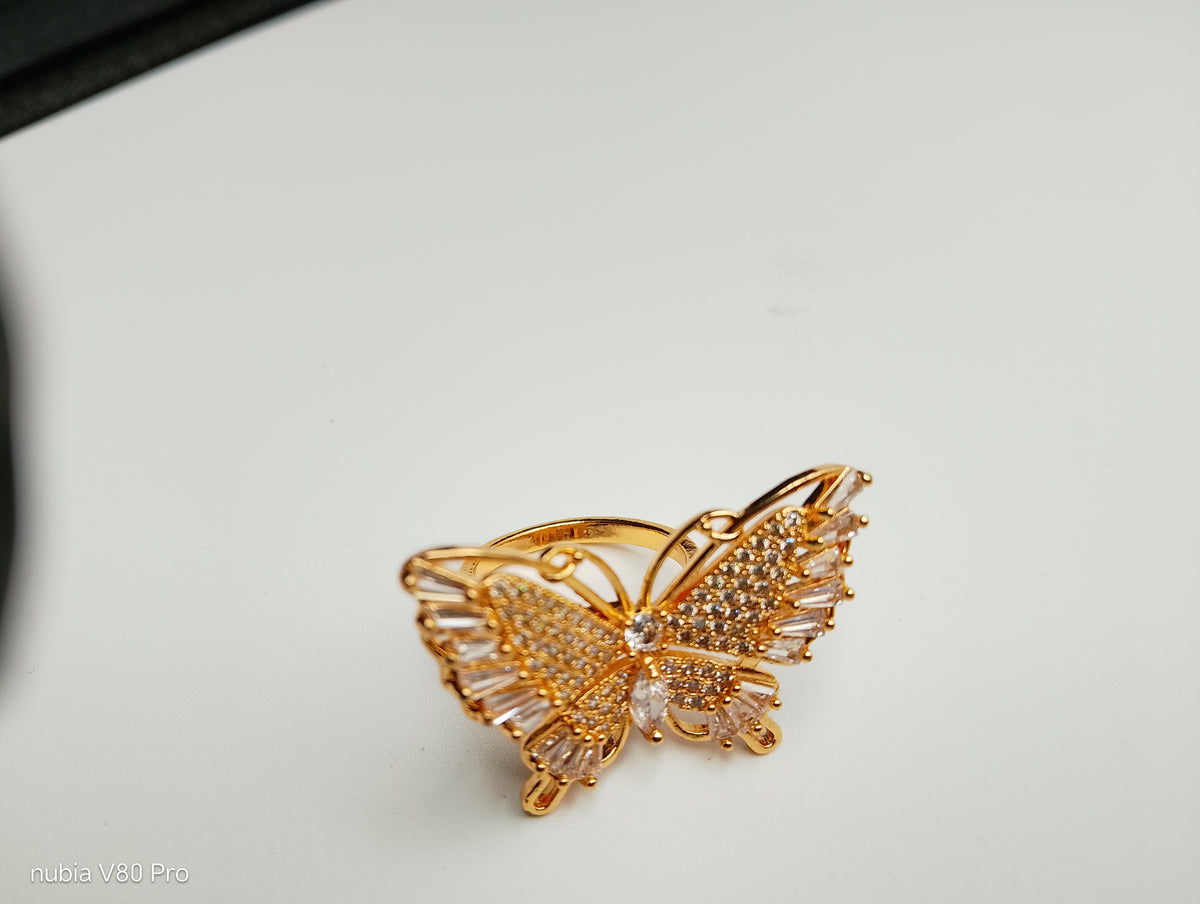 Aurelia Butterfly Ring