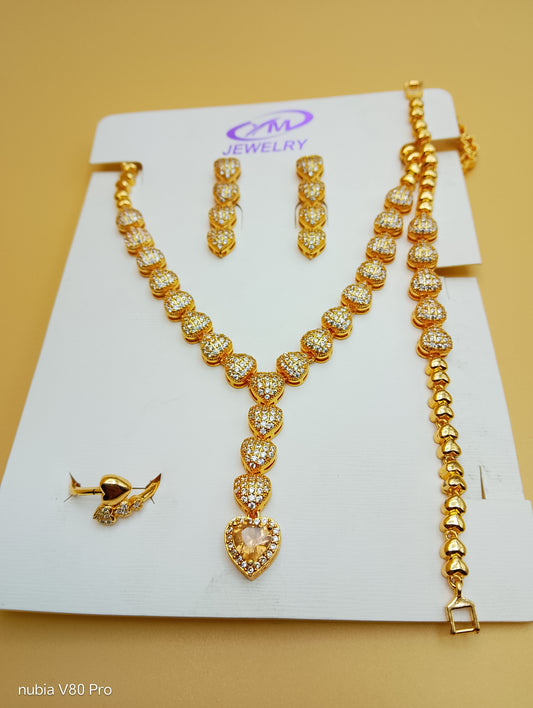 Amora Heart Cascade Set