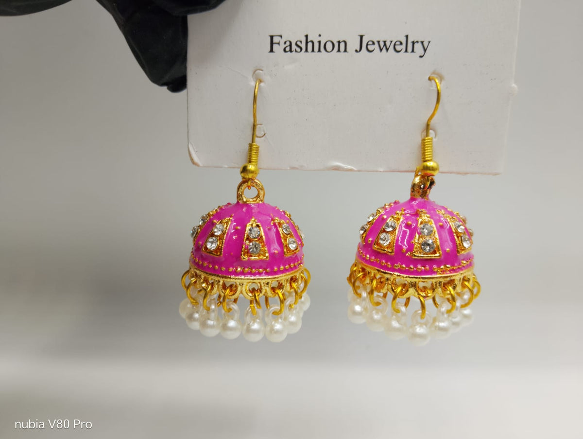 Teal Noor Jhumki