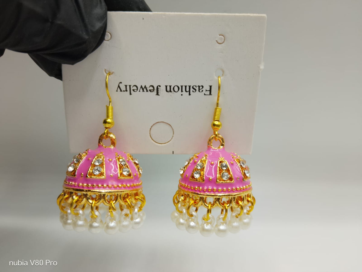 Teal Noor Jhumki