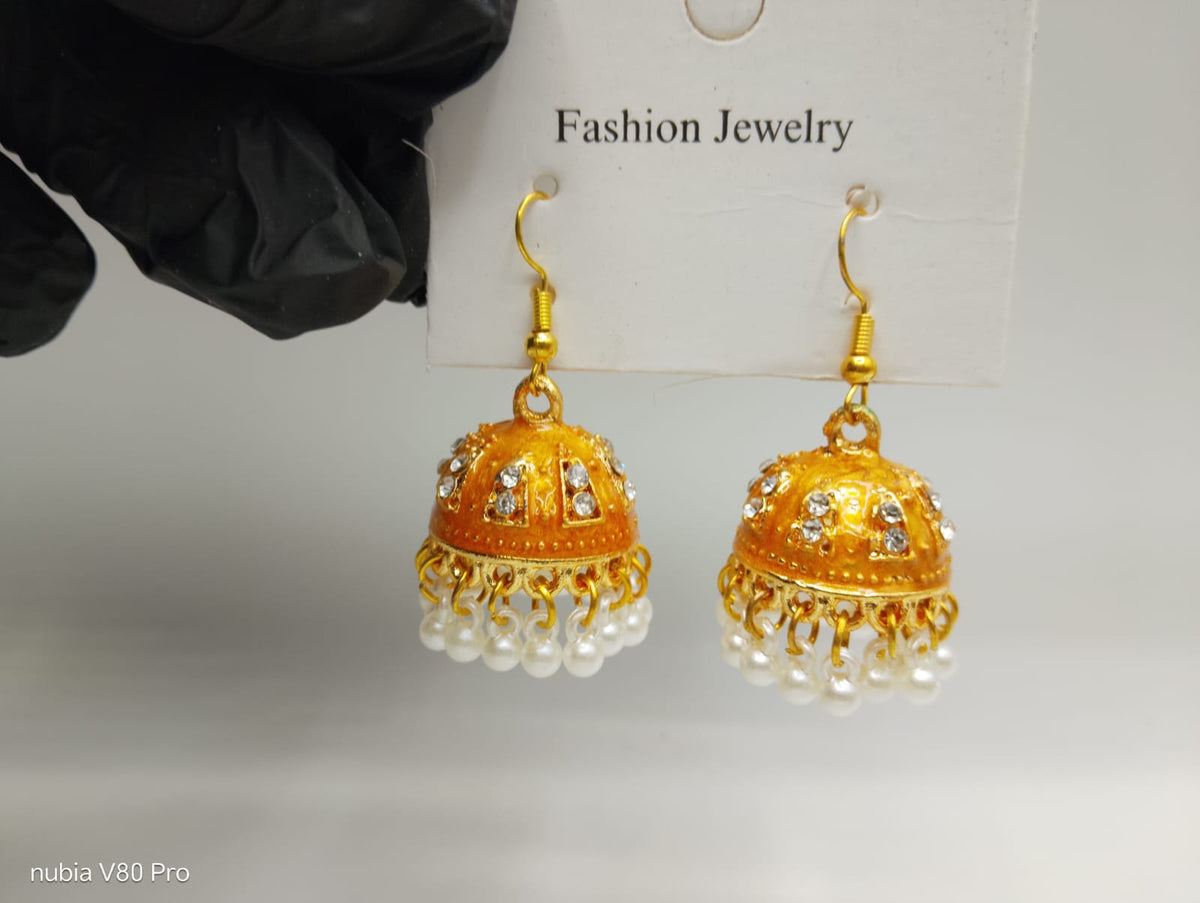 Teal Noor Jhumki