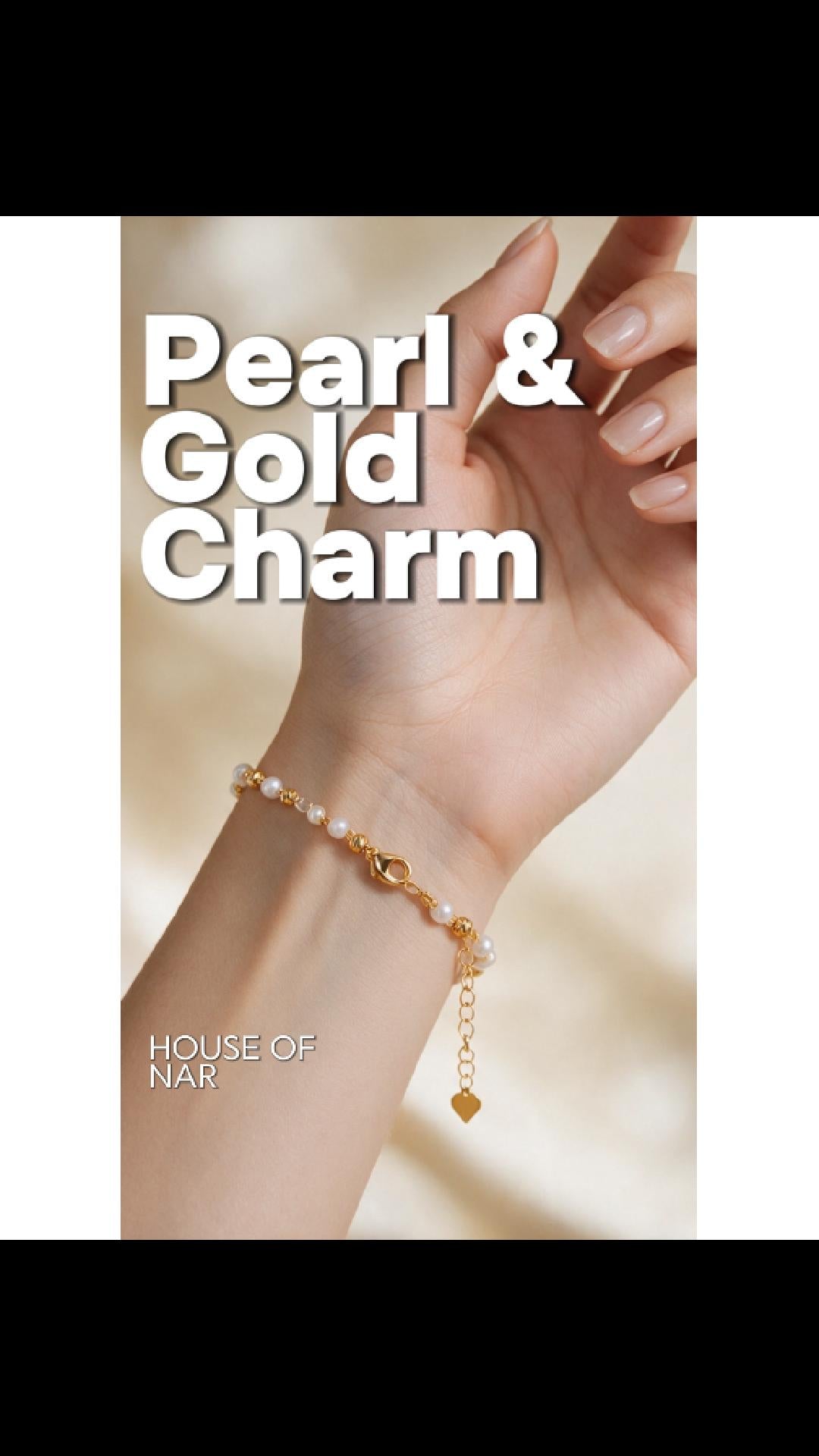 Pearlora Heart Bracelet